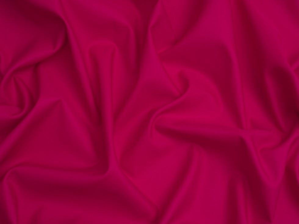 Cotton Sateen Fabric Hot Pink