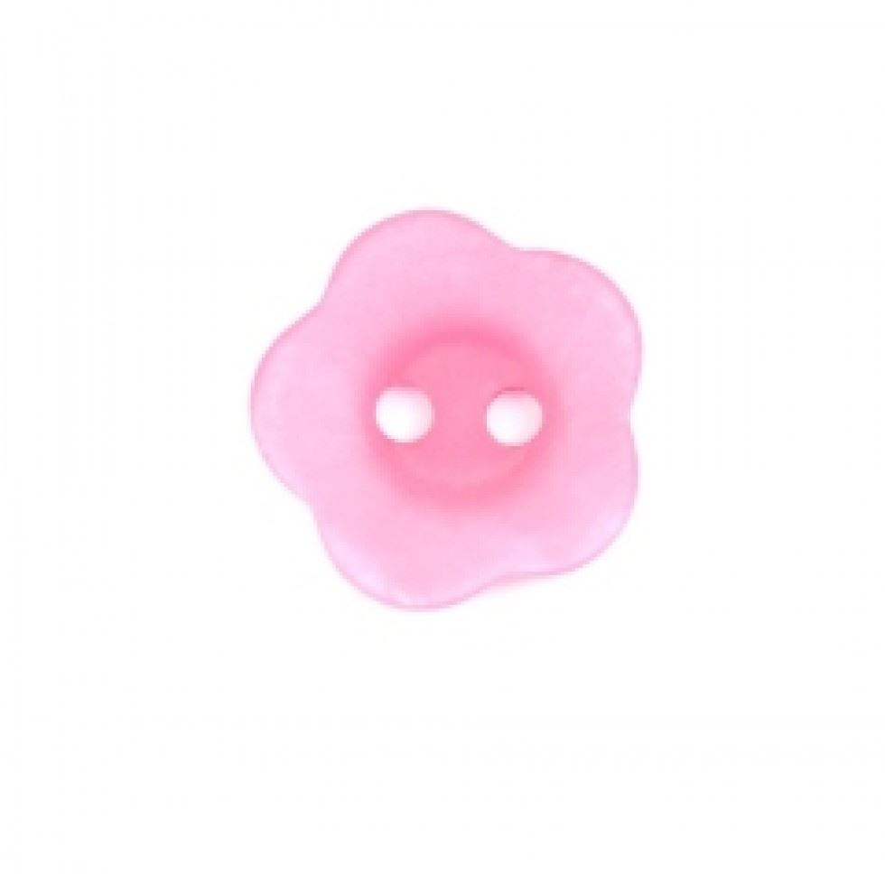 Crendon Chalky Flower Buttons (Value Pack) Maroon