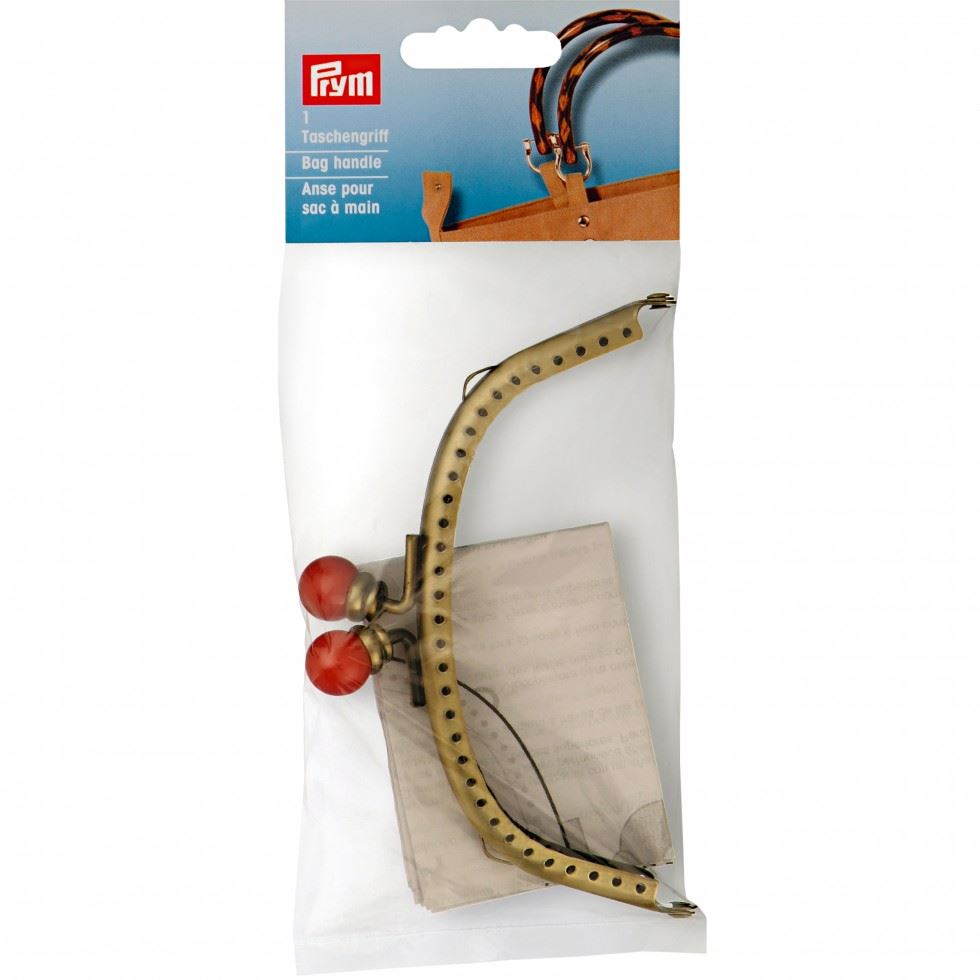 Prym Bag Purse Frame Brass
 
