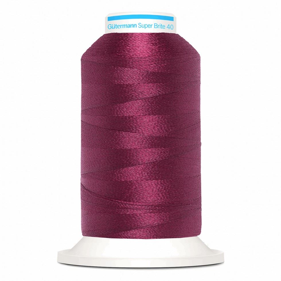 Gutermann 5796 Super Brite Polyester 40 Embroidery Thread