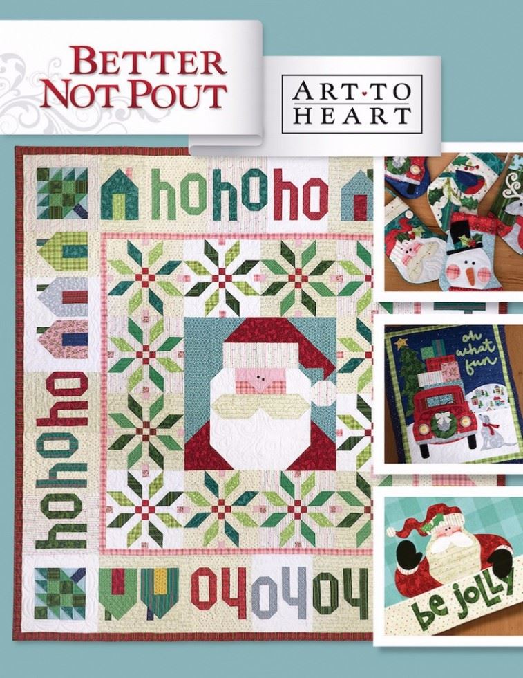 Art To Heart Quilting Book Better Not Pout
 