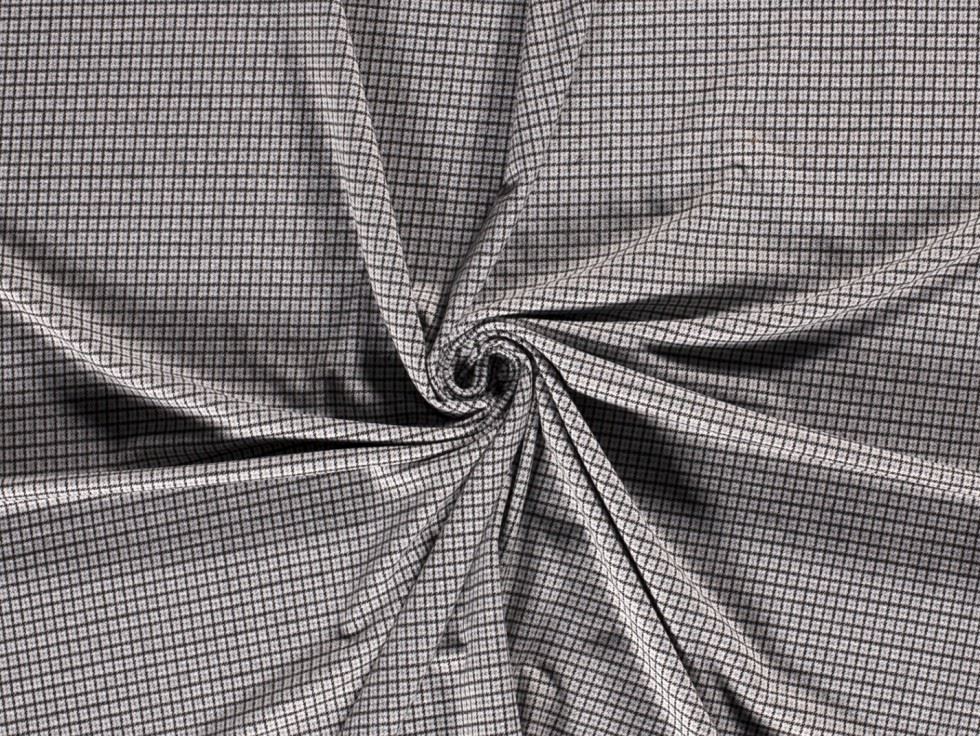 Brushed Textured Stretch Knit Fabric Grey
 