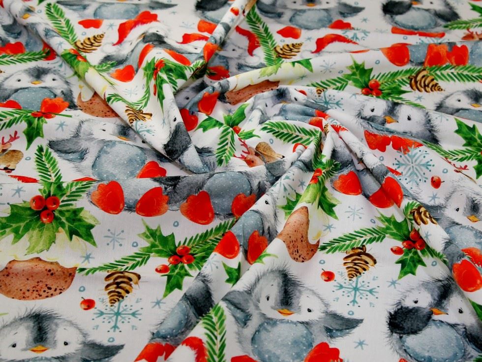 Multicoloured Deadstock 100% Cotton Fabric
