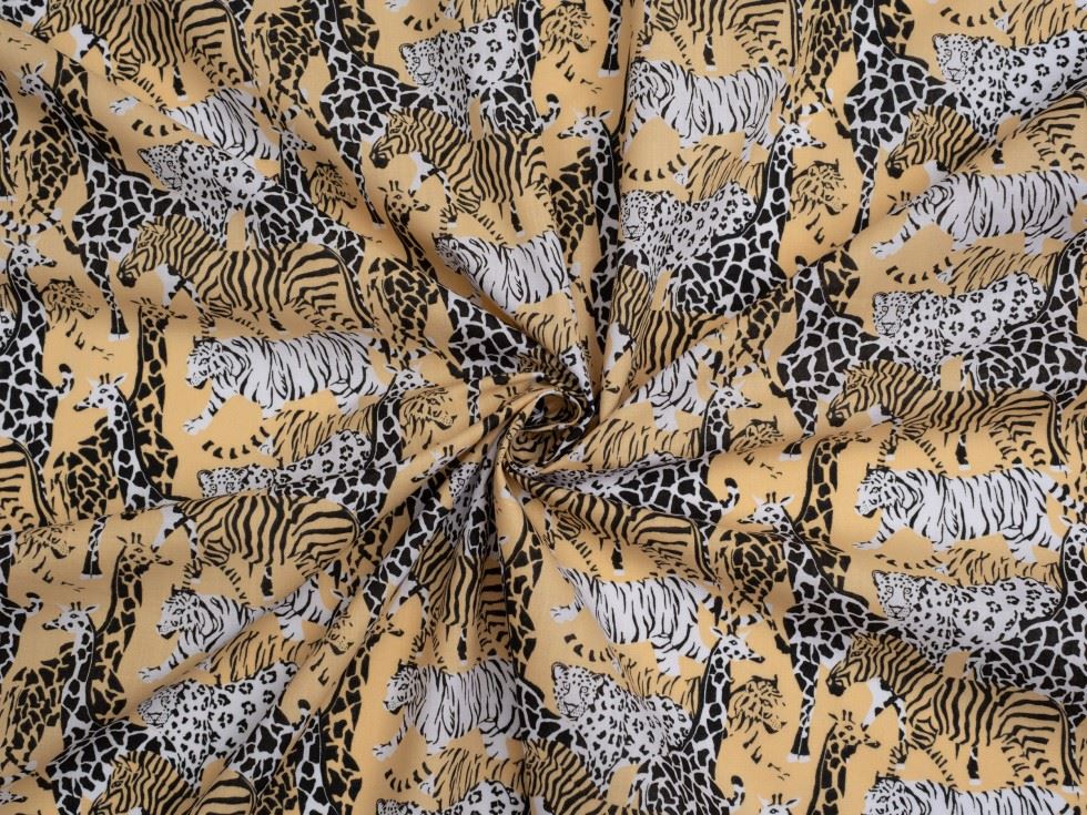Printed Polycotton Fabric 112.5cm / 45" Wide - per metre - Picture 2 of 4