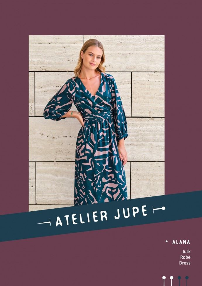 Atelier Jupe Paper Sewing Pattern Alana Dress
 