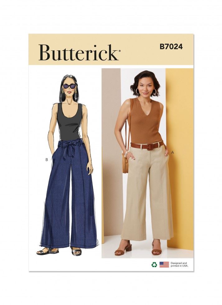 Butterick Paper Sewing Pattern 7024
 