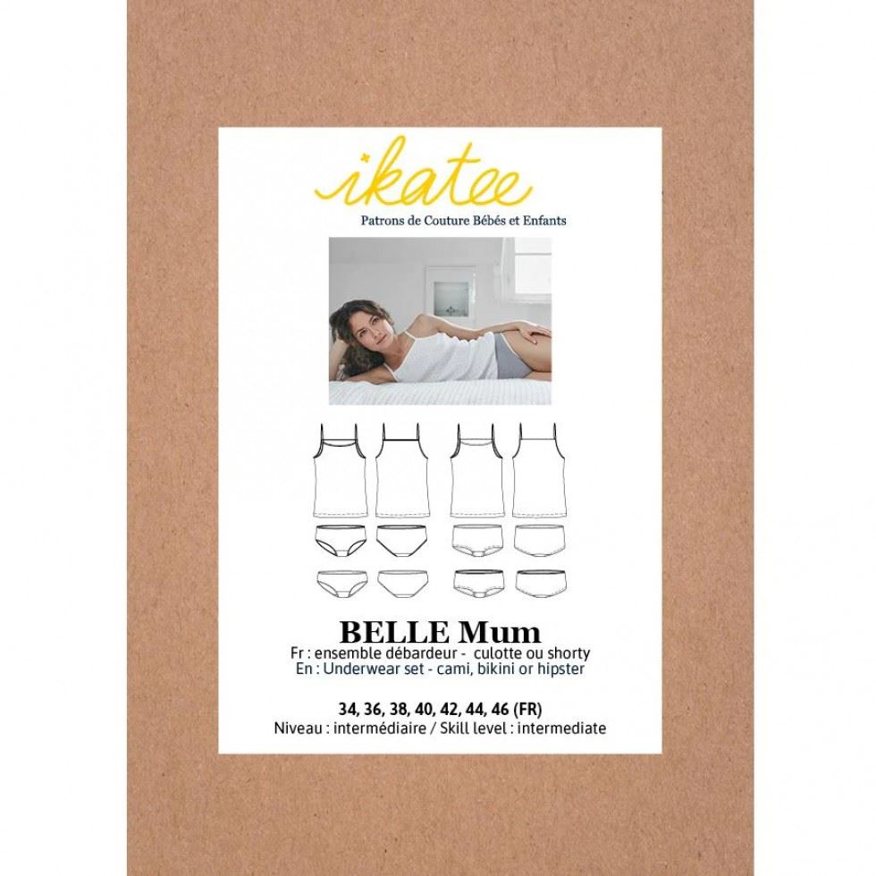 Ikatee Women's Sewing Pattern Belle Underwear