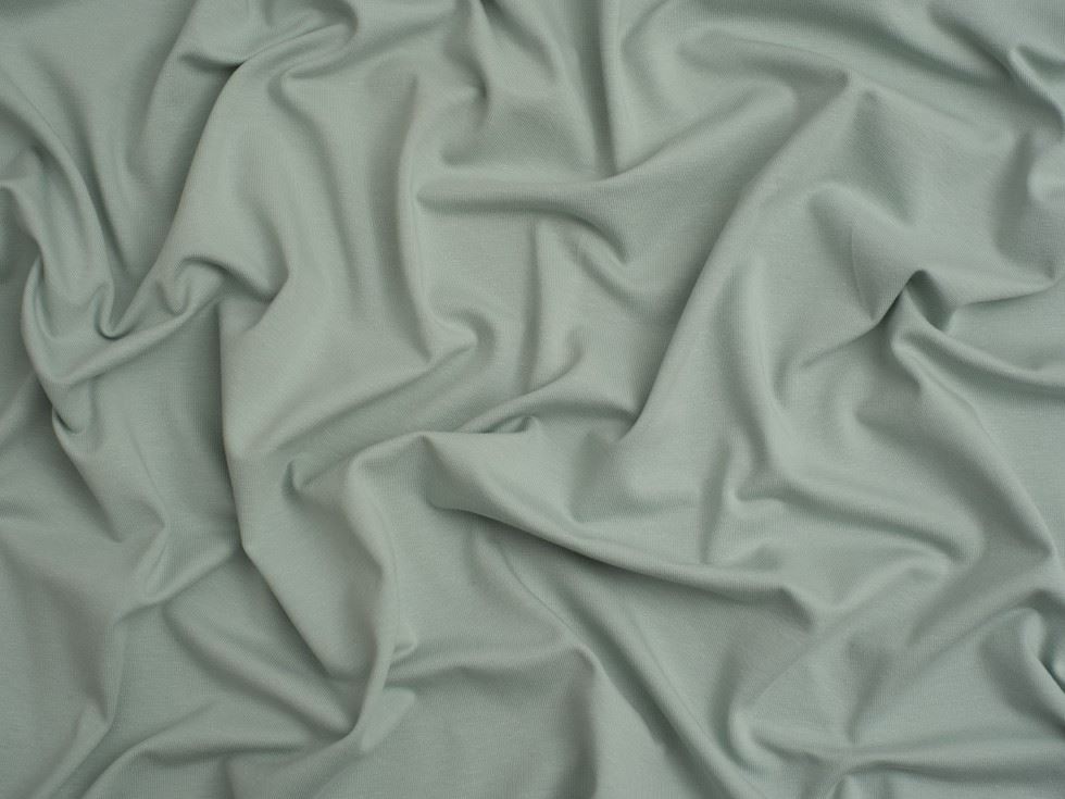 Minerva Core Range Baby Soft Cotton Jersey Stretch Knit Fabric Aqua