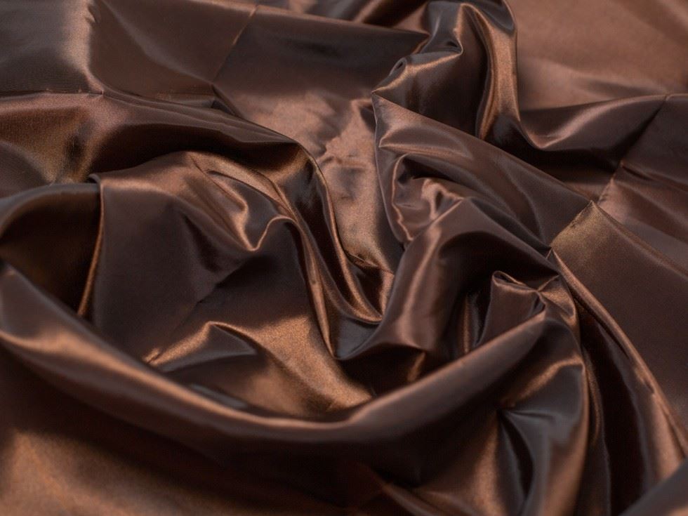 Minerva Core Range Brown Shot Taffeta Fabric
