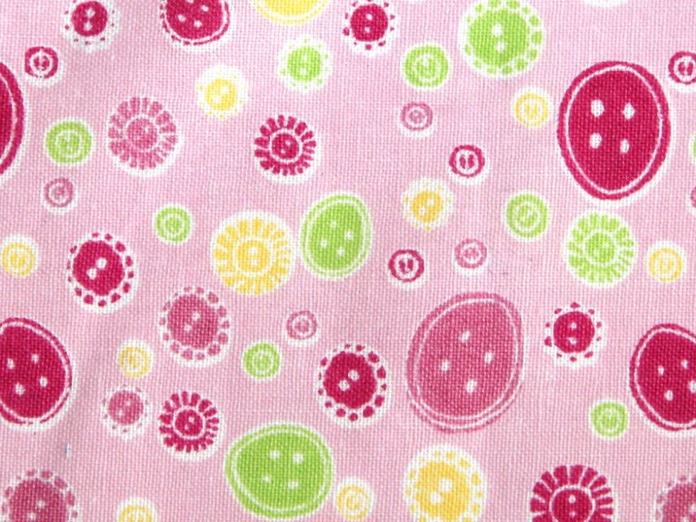 Pink Deadstock 100% Cotton Fabric