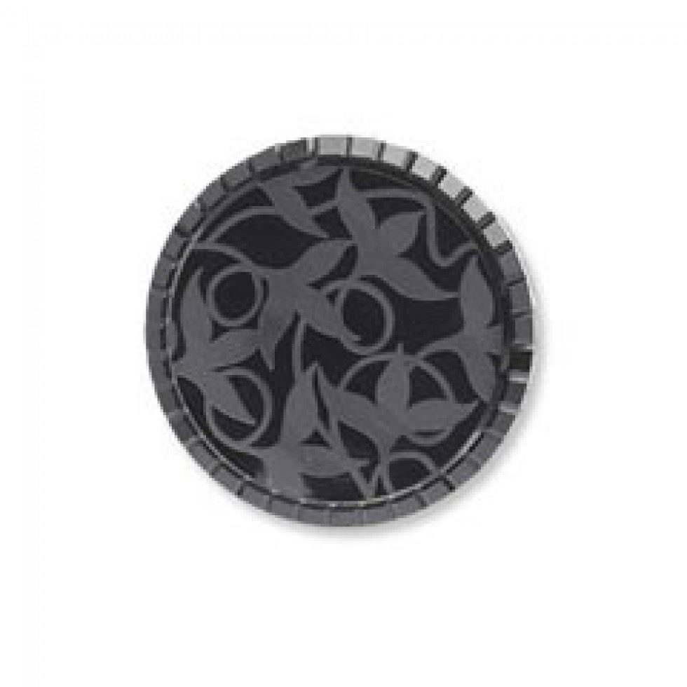 Trimits Black Lacey Shank Buttons (Value Pack)