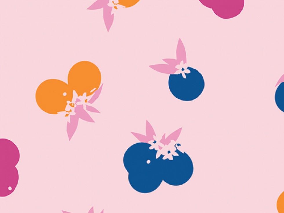 Art Gallery Fabrics Fiesta Fun 100% Cotton Poplin Fabric Sunset