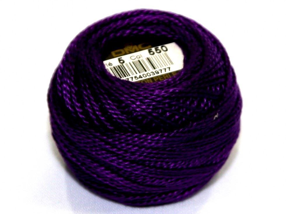 Dmc 550 Size 5 Cotton Perle Thread