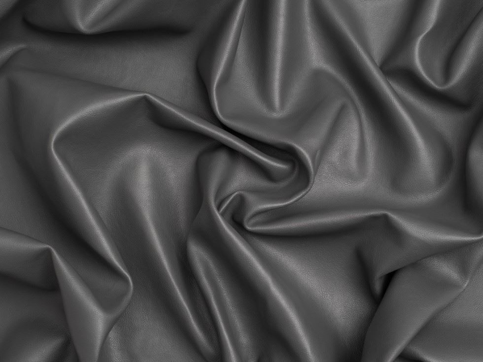 Minerva Core Range Pewter Heavy Faux Leather Fabric