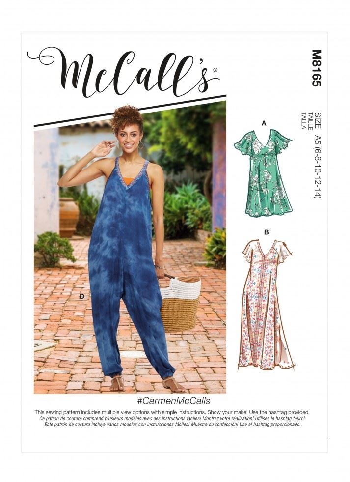 McCalls Sewing Pattern 8165