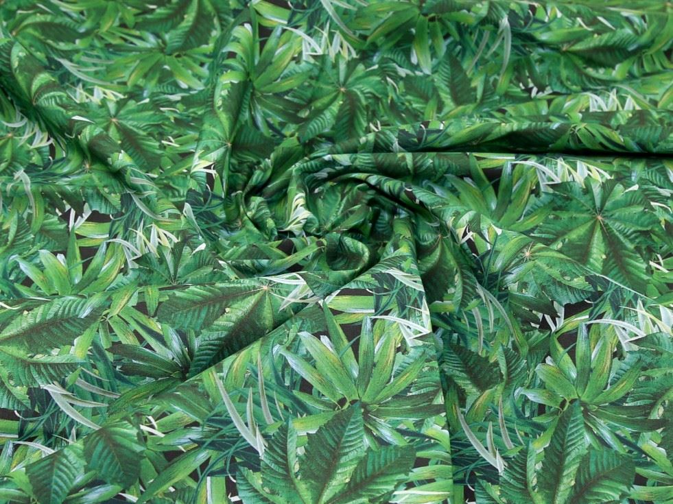 100% Craft Cotton Fabric Green
 