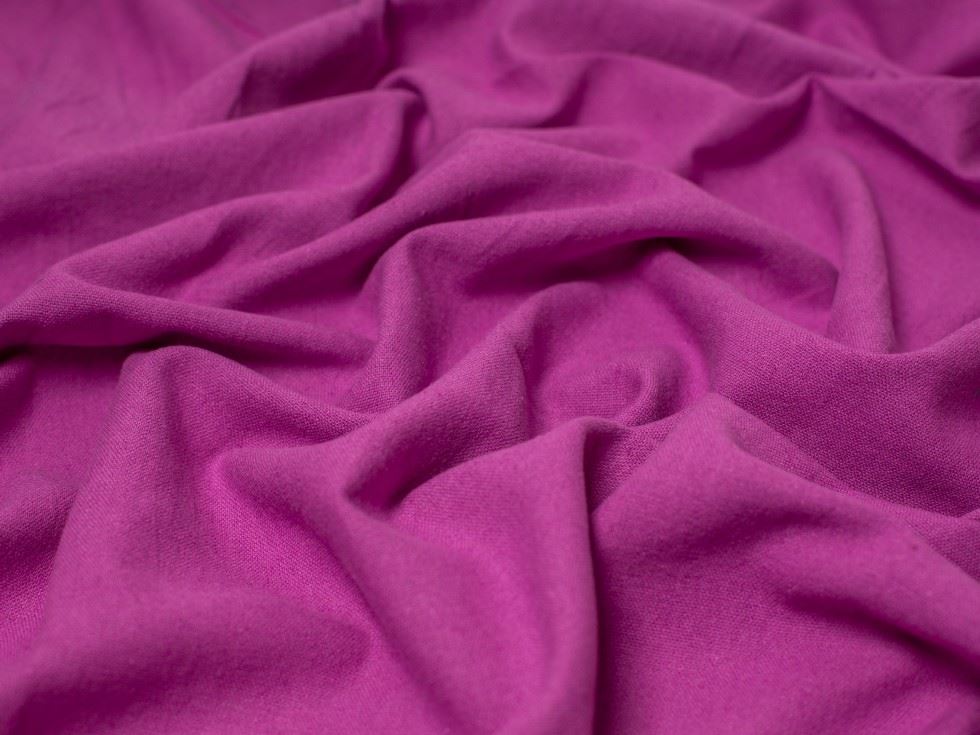 Blades Textured Cotton Linen Fabric Magenta Pink
 
