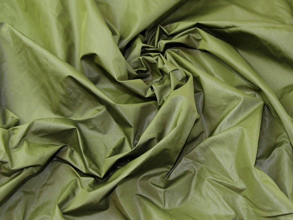 Lady Mcelroy Khaki Green Tekni Raincoat Fabric
