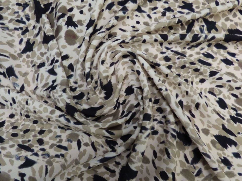 Lady Mcelroy Mink Lena Crepe Fabric