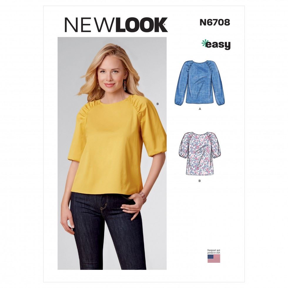 New Look Paper Sewing Pattern 6708
 
