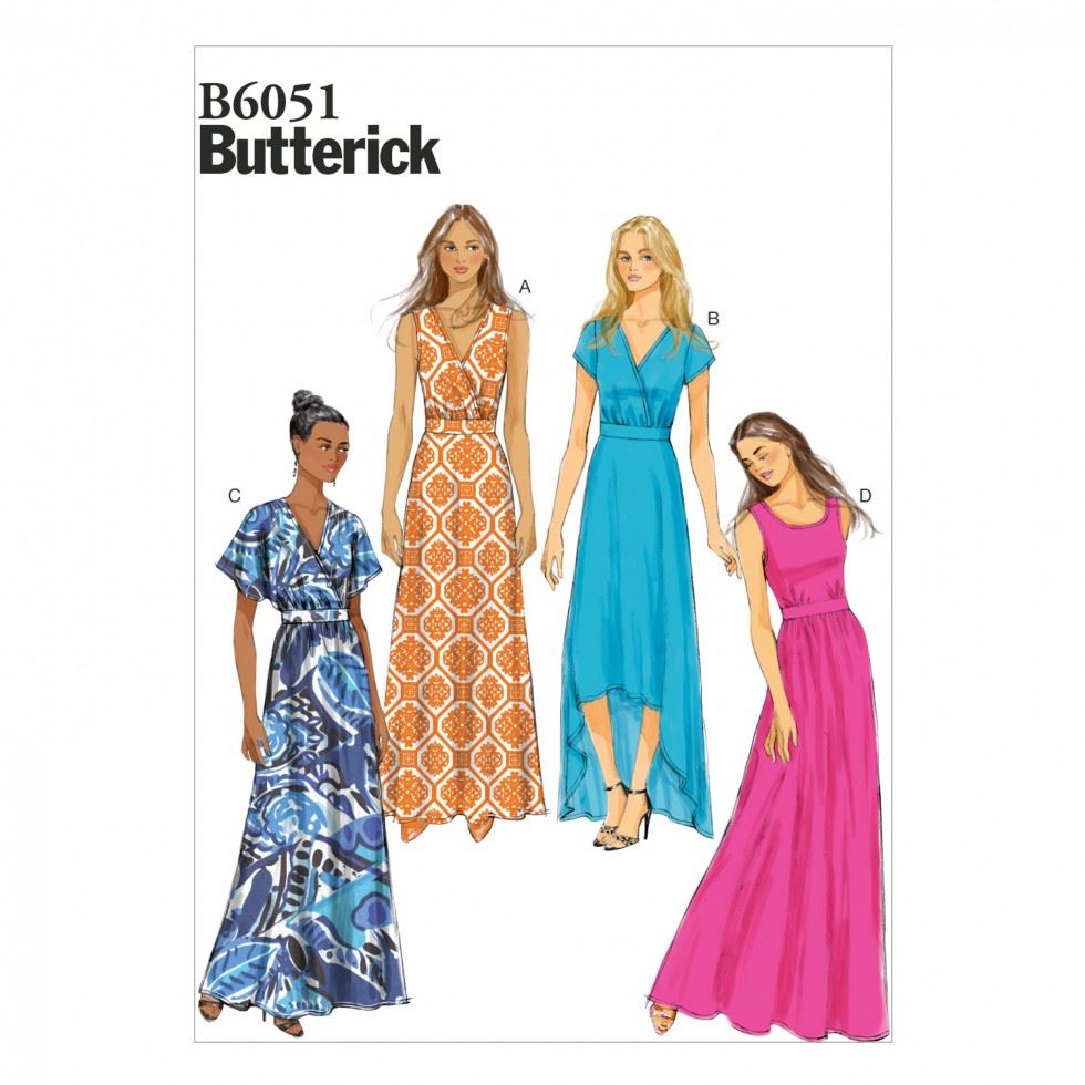 Minerva Sewing Pattern 6051 Butterick Butterick-6051-F5