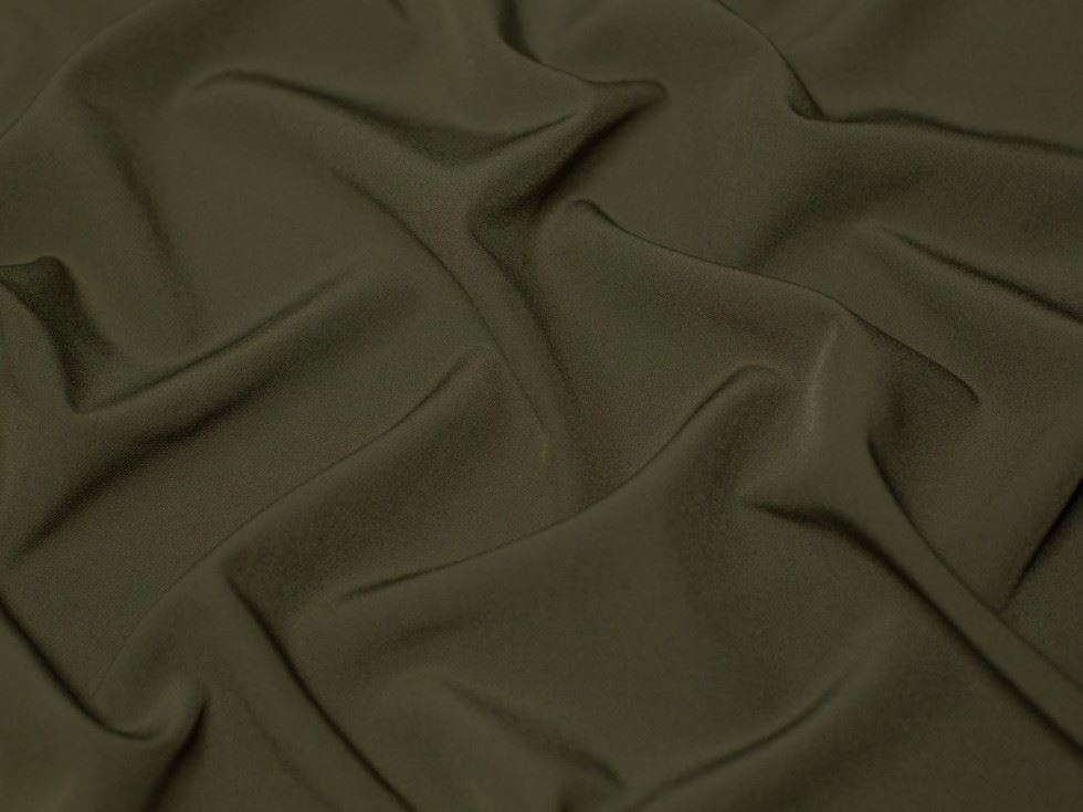Minerva Core Range Khaki Barbi Four Way Stretch Suiting Fabric