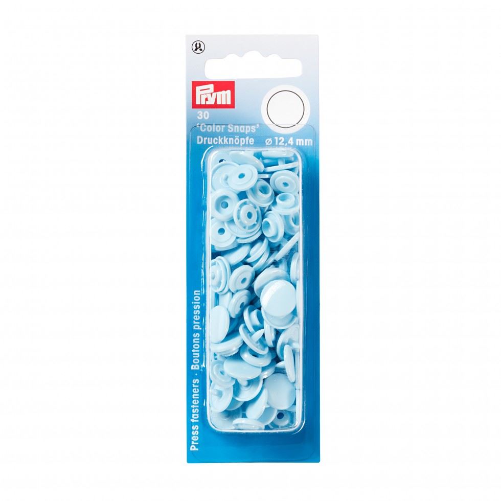 Prym Color Snaps Druckknöpfe Hellblau