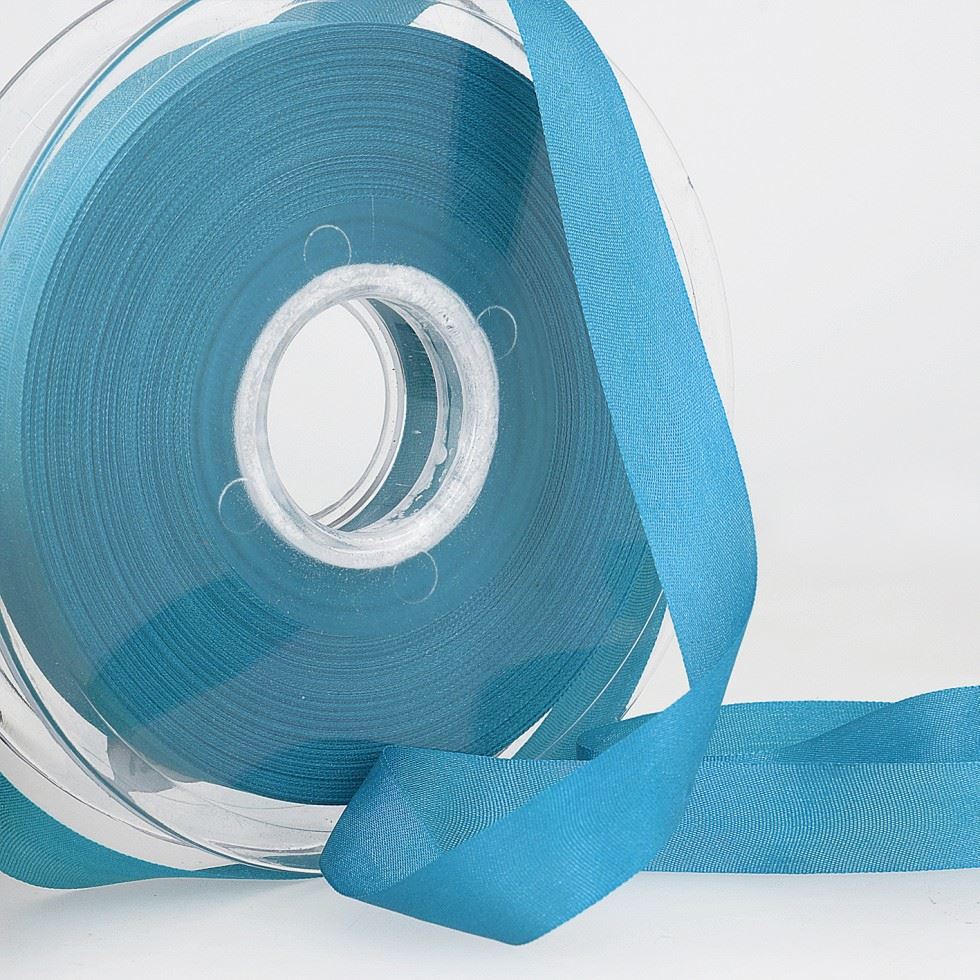Stephanoise Fine Silk Ribbon Steel Blue