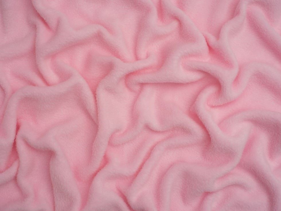 Minerva Core Range Baby Pink Polar Fleece Fabric