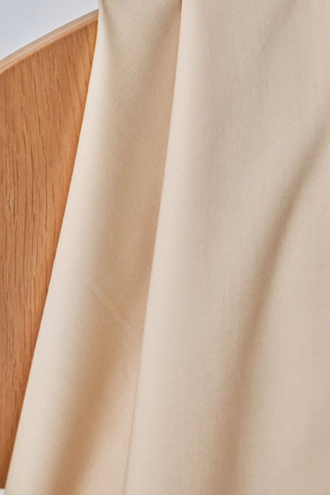 Mind The Maker Dune Organic Trench Stretch Woven Cotton Poplin Fabric