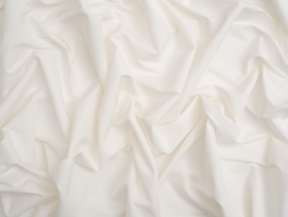 Minerva Core Range Ravello Stretch Woven Bengaline Suiting Fabric Ivory
 