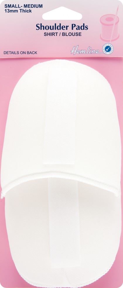 Hemline White Shirt & Blouse Shoulder Pads