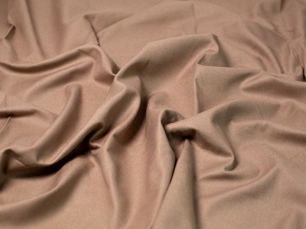 Minerva Core Range Beige Soft Cotton Duck Canvas Fabric