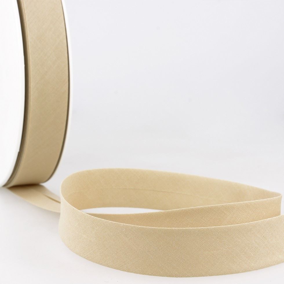 Stephanoise Polycotton Bias Binding Tape Beige
 