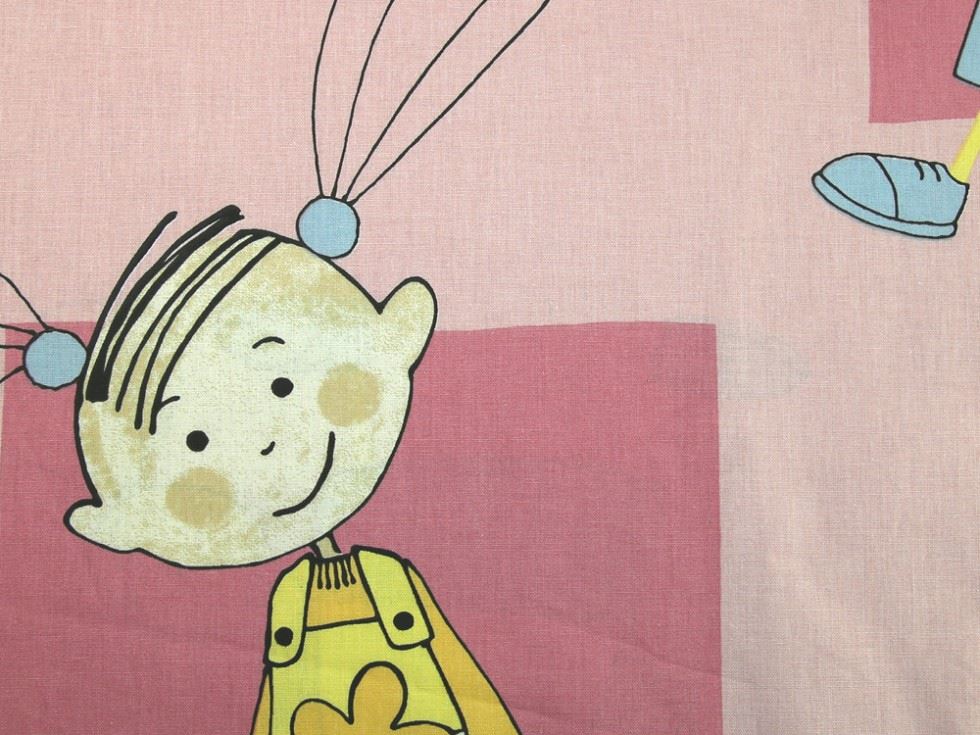 Pink Deadstock 100% Cotton Fabric