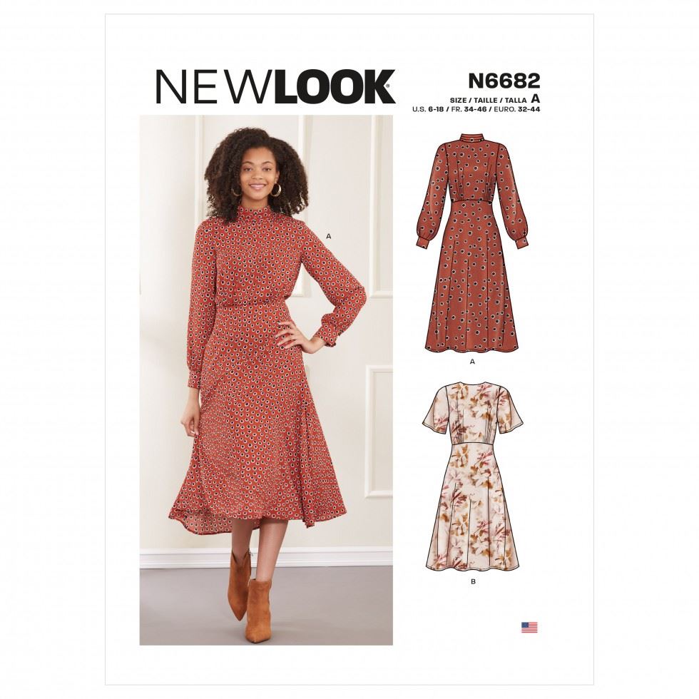 New Look Paper Sewing Pattern 6682
 