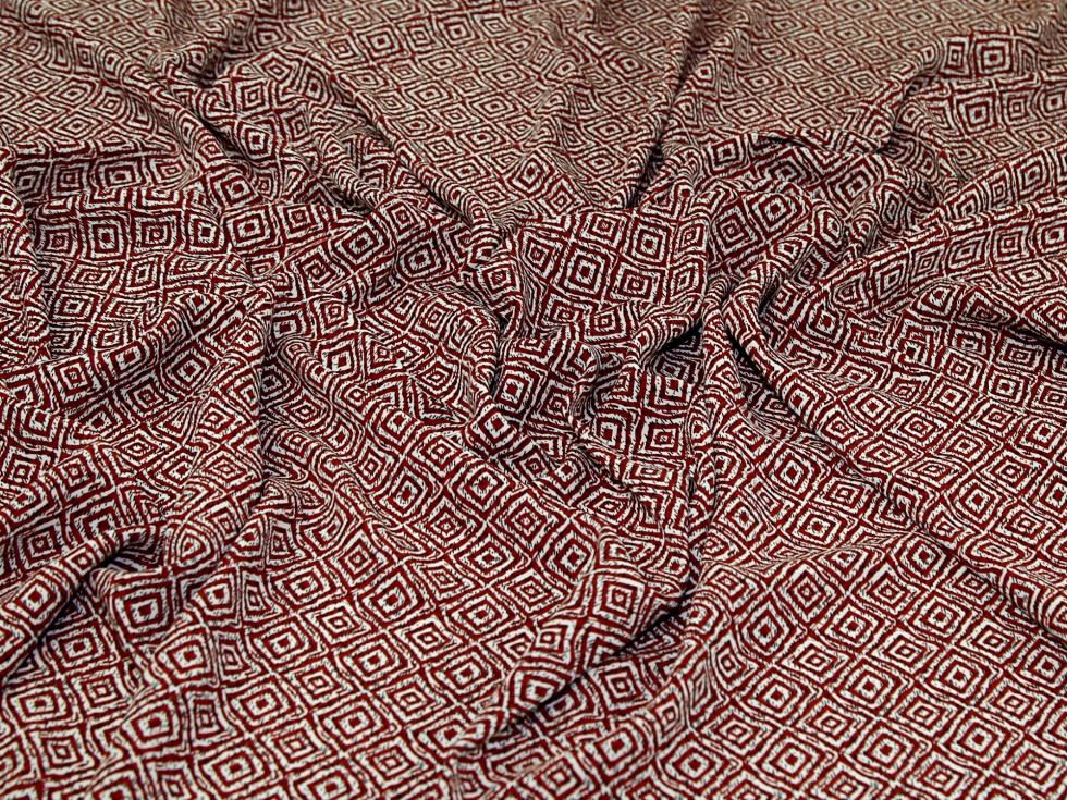 Soft Polyester Crepe Fabric Ginger
 