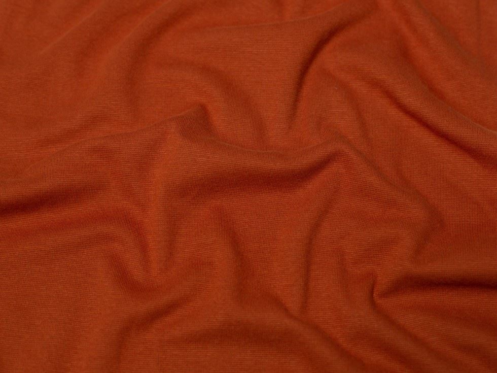 Minerva Core Range Tubular Ribbing Stretch Knit Fabric Ginger
 
