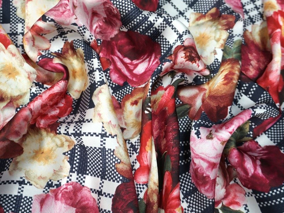 Lady Mcelroy Silky Satin Fabric