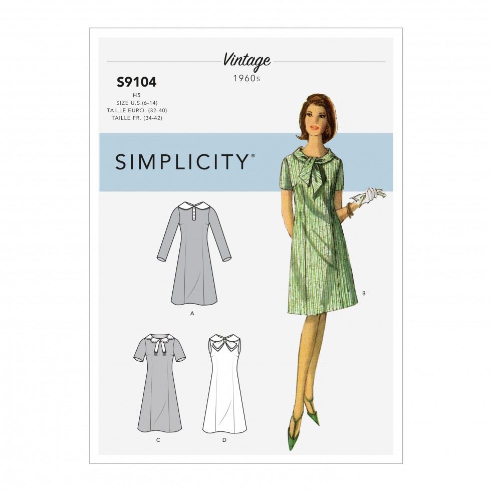 Simplicity Sewing Pattern 9104