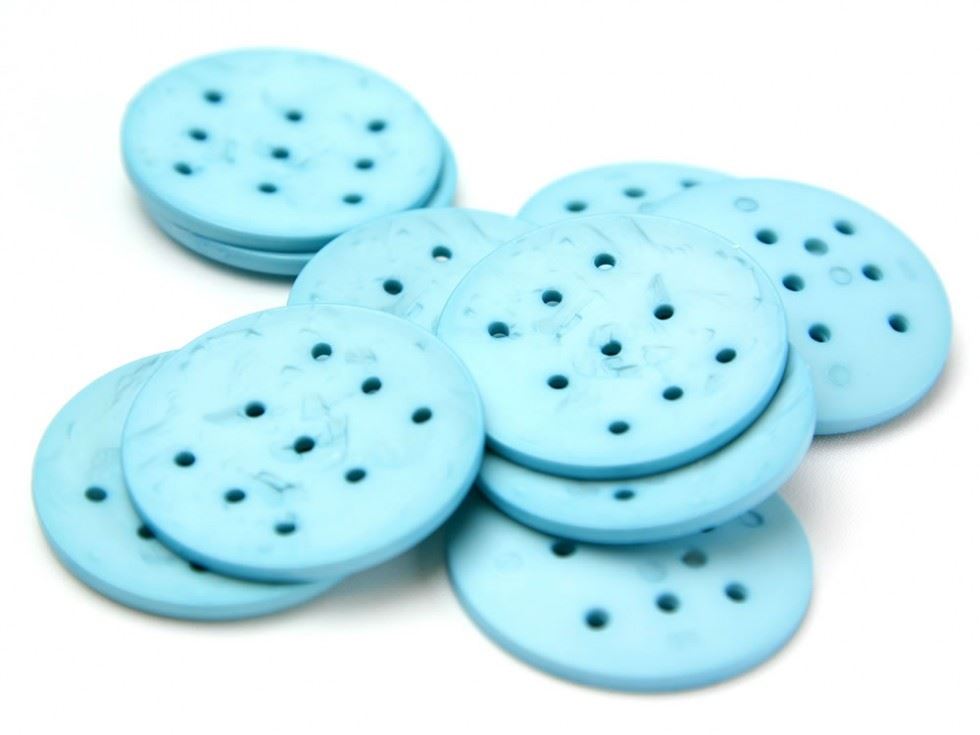 Dill Extra Large Round Buttons (Value Pack) Aqua
 