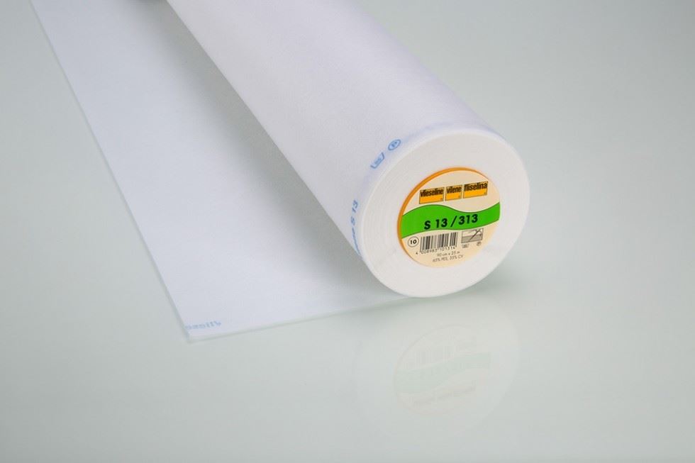Vilene Vlieseline S13 Heavy Sew In Interfacing White
 