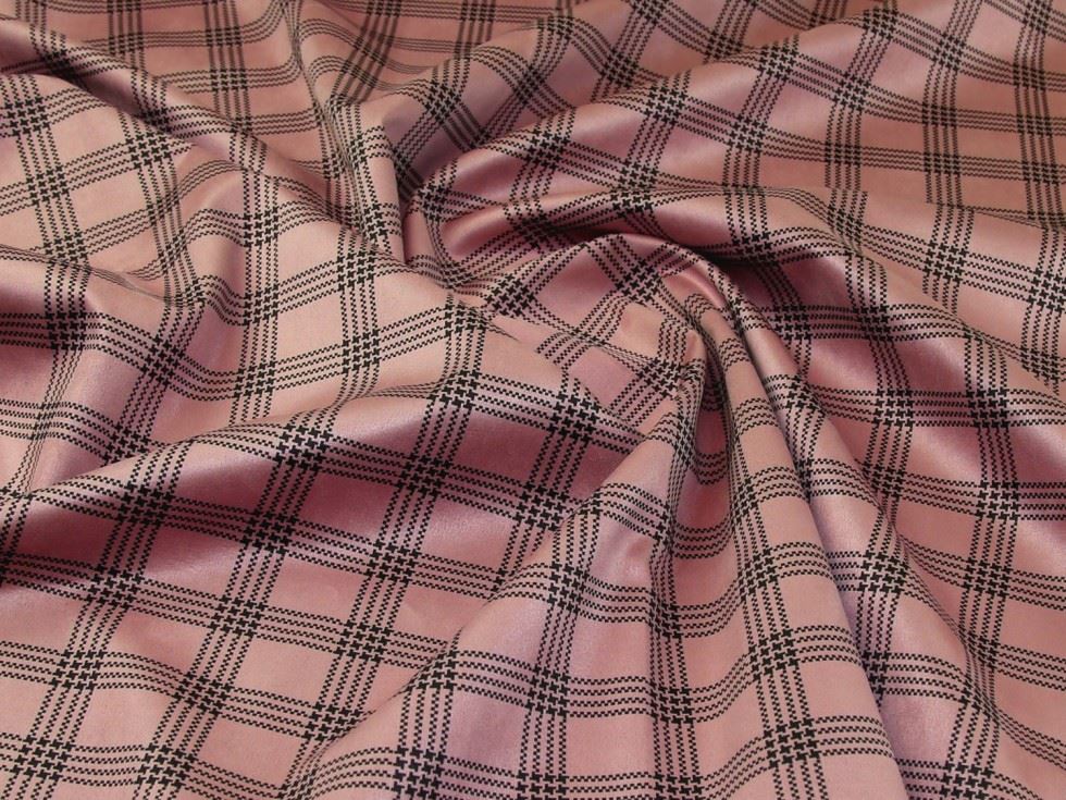 Rose Deadstock Suede Scuba Stretch Knit Fabric