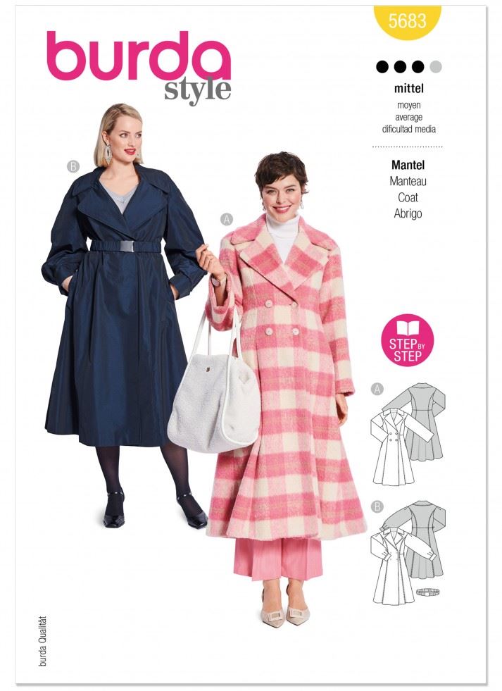 Burda Paper Sewing Pattern 5683
 