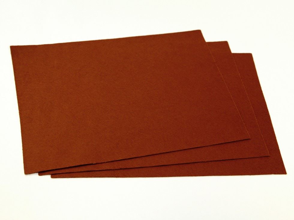 Minerva Core Range Ginger 9X12inch Acrylic Felt Fabric Sheets