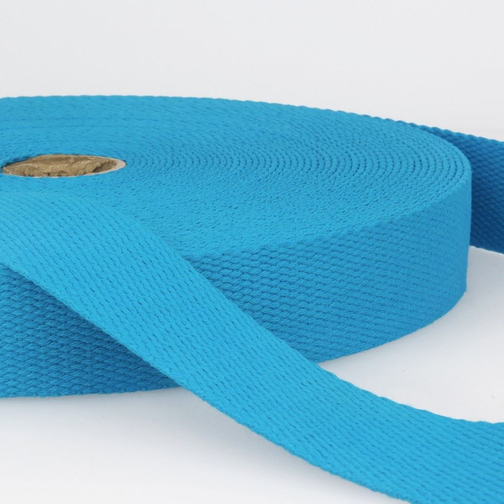 Stephanoise Peacock Cotton Webbing