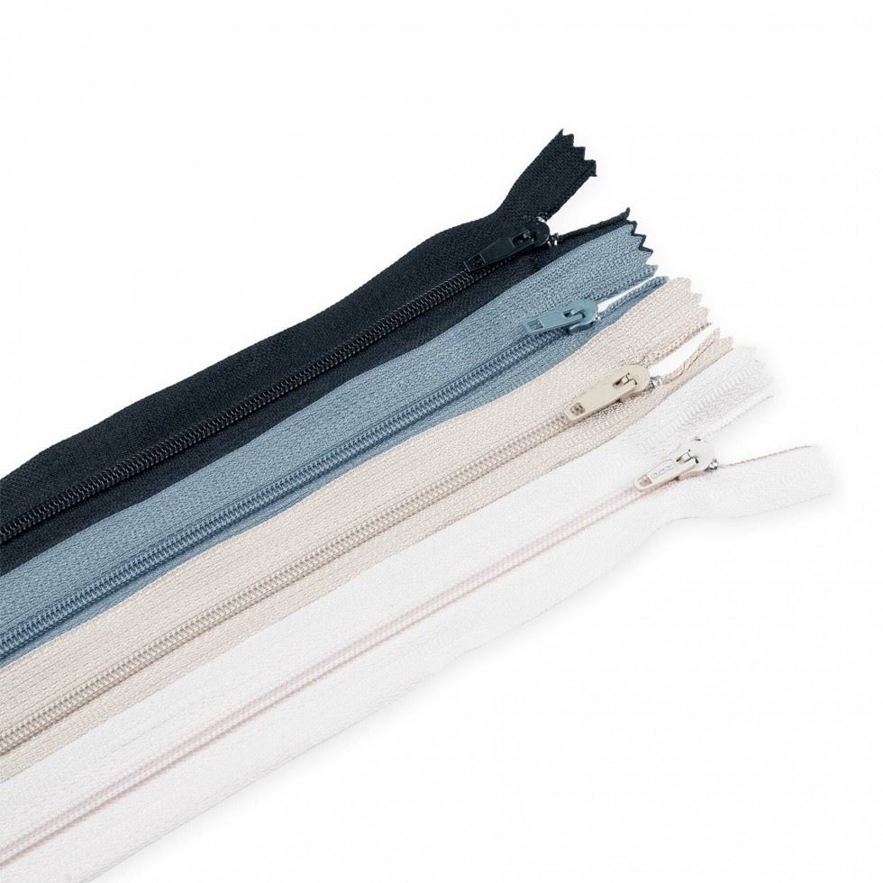 Budget Cushion Zips (Value Pack) Cream 031
 