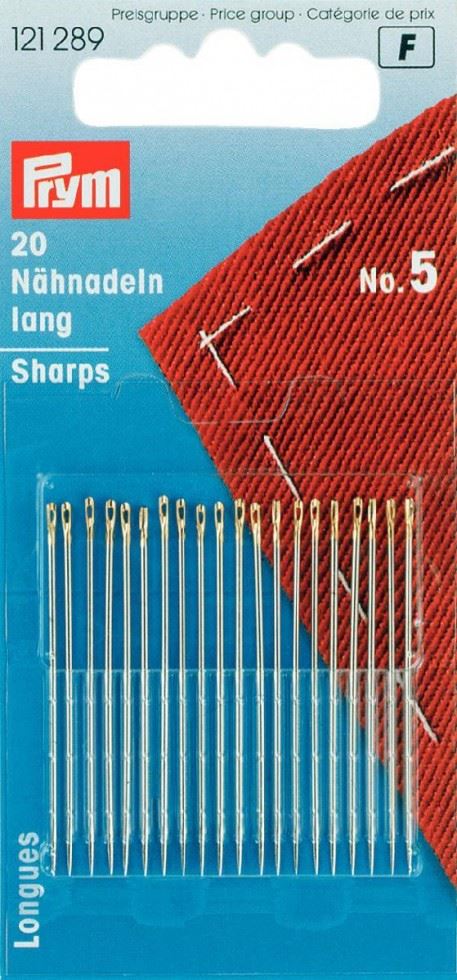 Prym Sharps Sewing Needles
 