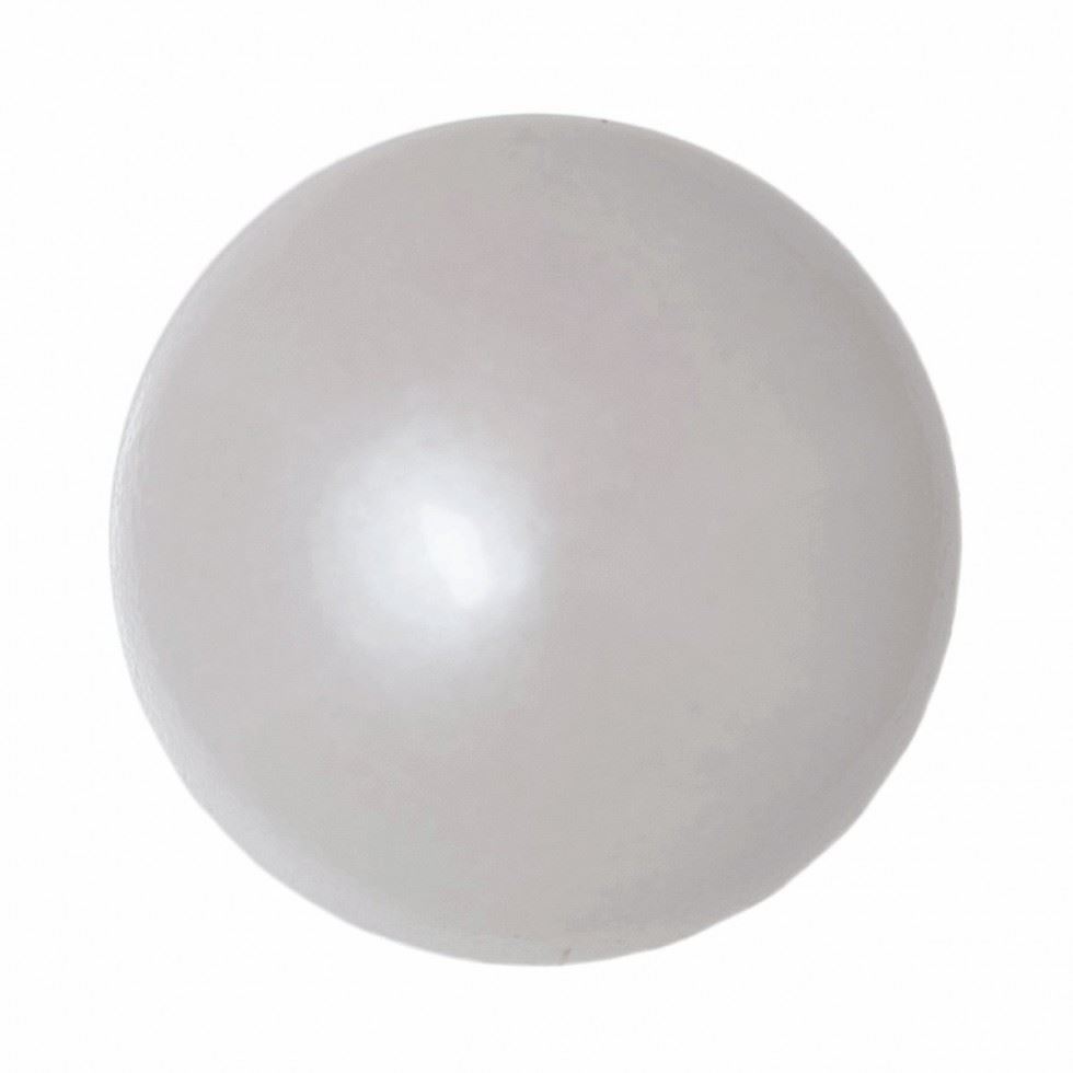 Hemline Round Domed Pearl Buttons Pearl Effect
