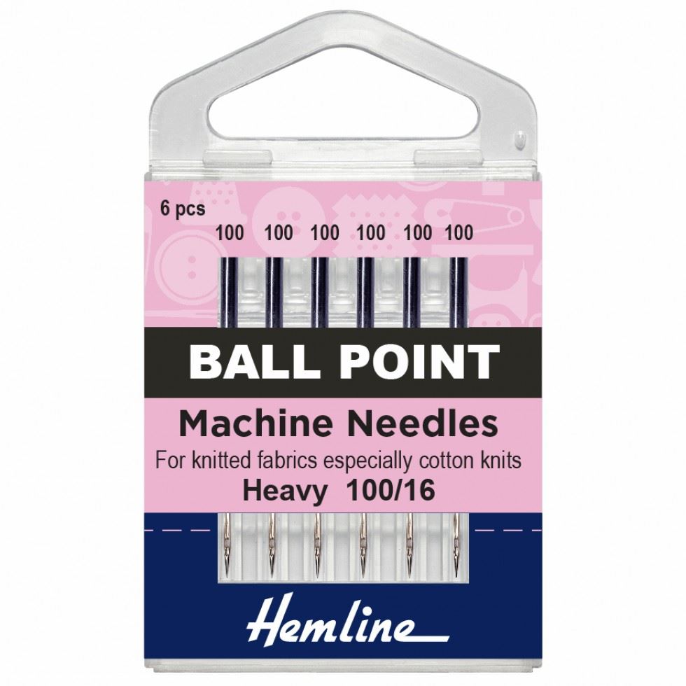 Hemline Ball Point Sewing Machine Needles